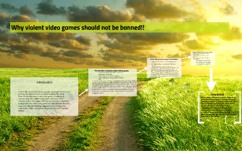 why violent games should be banned essay
