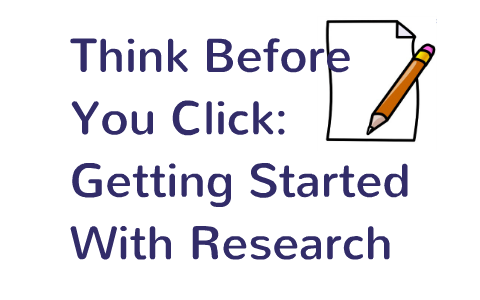 think before you click research