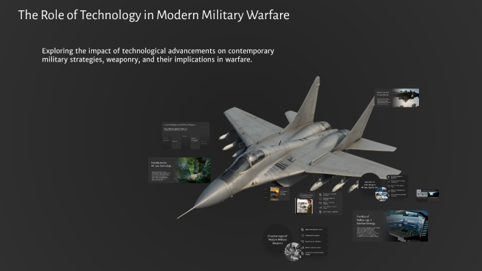 Technology In Warfare The Role of Technology in Modern Military Warfare by HASEEBULLAH ...
