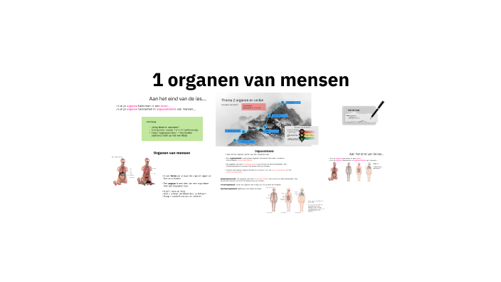 Thema 2 Organen en cellen 1A-KGT by anouk kuiper on Prezi