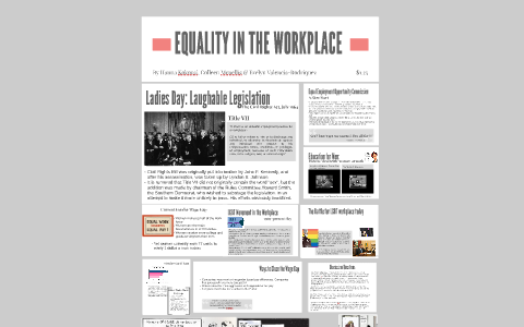 equality in workplace essay