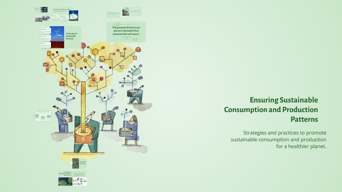 Ensuring Sustainable Consumption and Production Patterns by ADIRSON ...