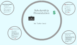 Scholarship presentation template Prezi