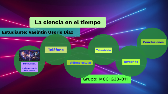 La ciencia en el tiempo by Valentin Osorio Diaz on Prezi