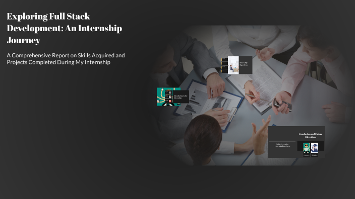 Exploring Full Stack Development: An Internship Journey by Venkat AV on ...