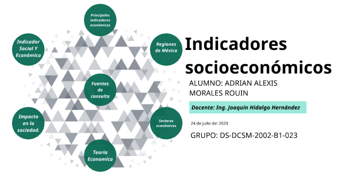 Indicadores Socioeconómicos By Adrian Morales On Prezi