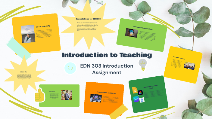 Introduction to Teaching by leah kelly on Prezi