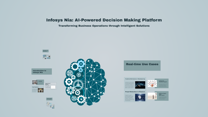 Infosys Nia: AI-Powered Decision Making Platform by tanisha g on Prezi
