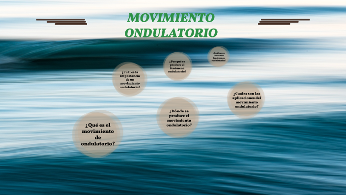 MOVIMIENTO ONDULATORIO By Erick Gil On Prezi