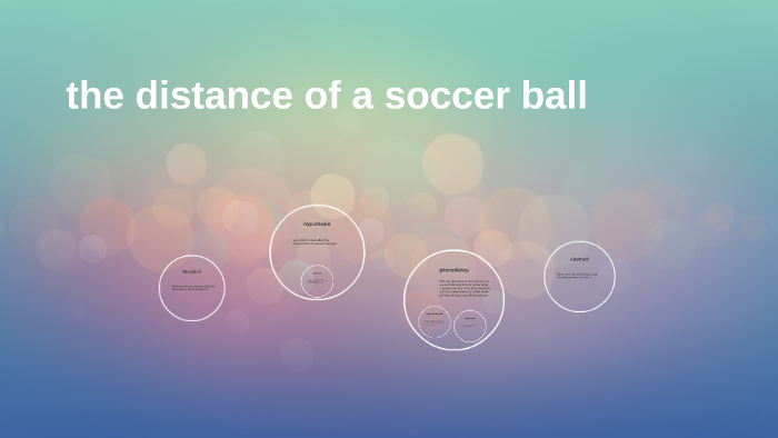 does-the-air-pressure-in-a-soccer-ball-afect-the-distance-is-by-kim-fox