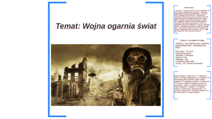 Sprawdzian Z Histori Wojna Ogarnia Swiat Kl 6 Temat: Wojna ogarnia świat by Insta Nauczyciel on Prezi