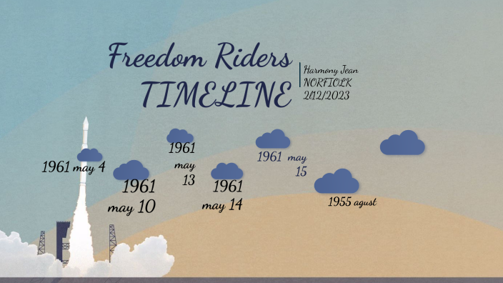 Freedom Riders Timeline by Harmony Jean on Prezi