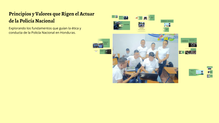 Principios y Valores que Rigen el Actuar de la Policía Nacional by ...