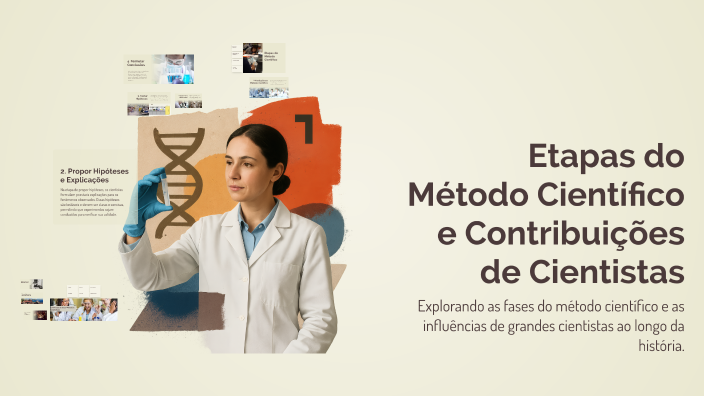 Etapas do Método Científico e Contribuições de Cientistas by Emanoel ...