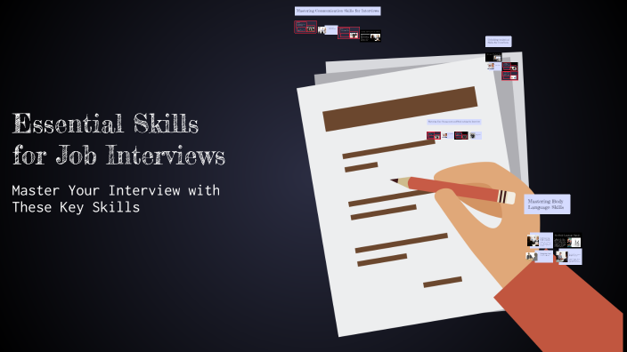 Essential Skills for Job Interviews by 姚睿偲 JENNIFER YAO on Prezi