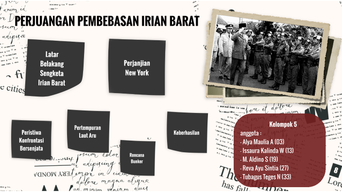 Perjuangan Pembebasan Irian Barat By Alya Ad On Prezi