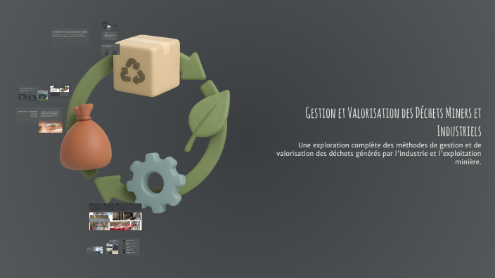 Gestion et Valorisation des Déchets Miners et Industriels by Kenza ...