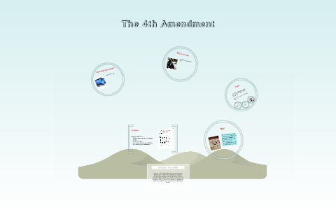 The 4th Amendment by on Prezi