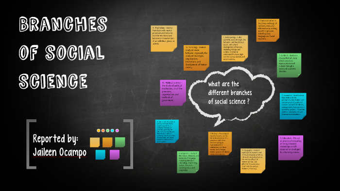 Branches of social Science by Anne Javier on Prezi