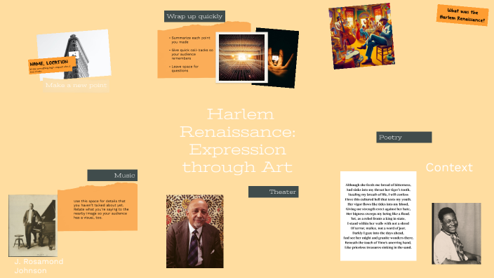Expression and Literature during the Harlem Renaissance by Amber Castro ...