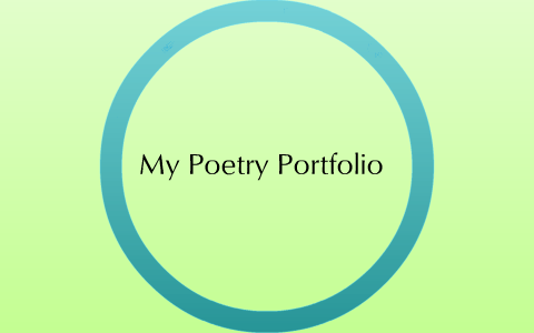 Poetry Portfolio by Zach Smith on Prezi