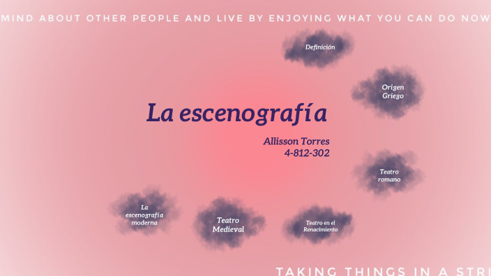 Mapa Mental de la Escenografía by Allisson Torres on Prezi Next