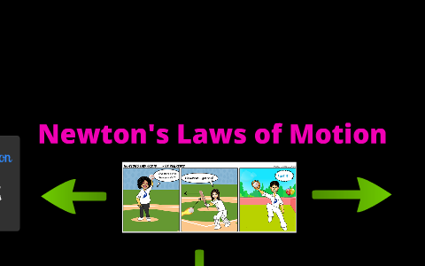 Newton's Law Comic by Kaylabeth Stebbins