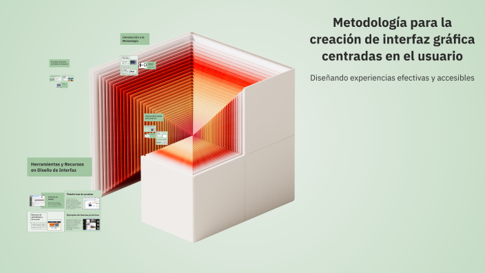 Metodología para la creación de interfaz gráfica centradas en el ...