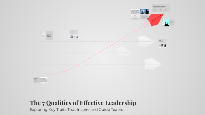 The 7 Qualities of Effective Leadership by ryder hatz on Prezi
