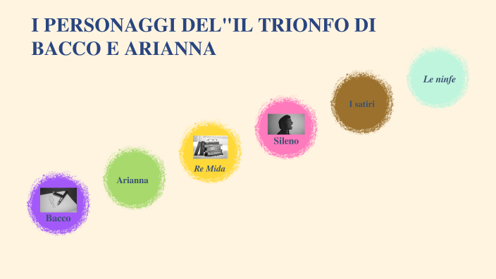 IL TRIONFO DI BACCO E ARIANNA by Domenico Marzocca on Prezi