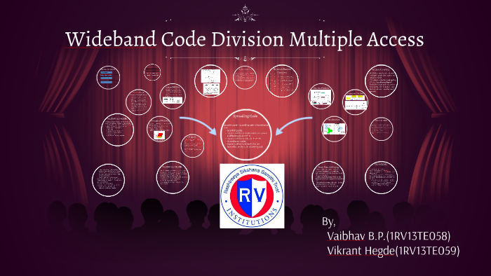 Wideband Code Division Multiple Access By Vikrant Hegde On Prezi