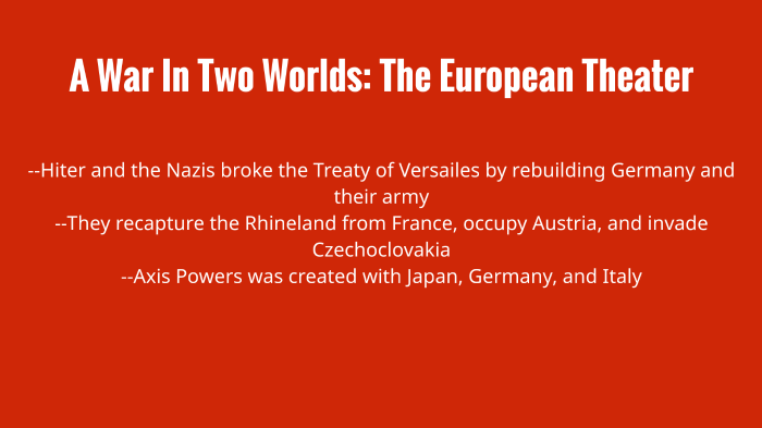 World War II Timeline by Nichole Myers on Prezi