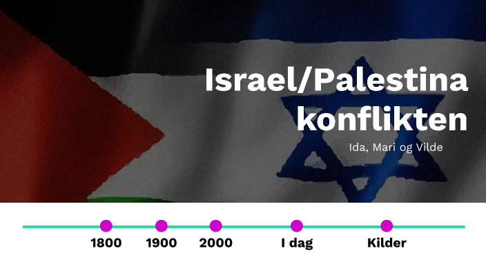 Israel/Palestina konflikten by Vilde Marstad Brede