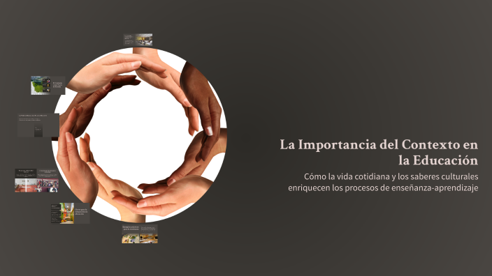 La Importancia del Contexto en la Educación by nelson gonzalez on Prezi