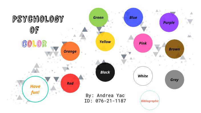 Psycology of Color by Andrea Yac on Prezi