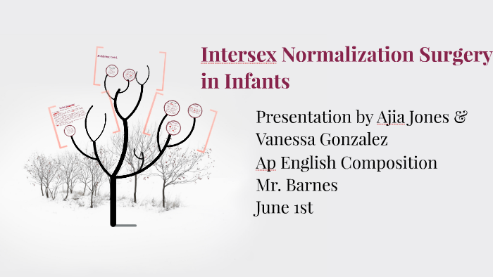 Normalization Surgeries Intersex Normalization Surgery in Infants by Ajia Jones