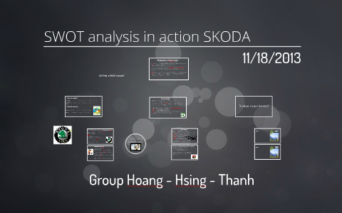 skoda swot analysis case study