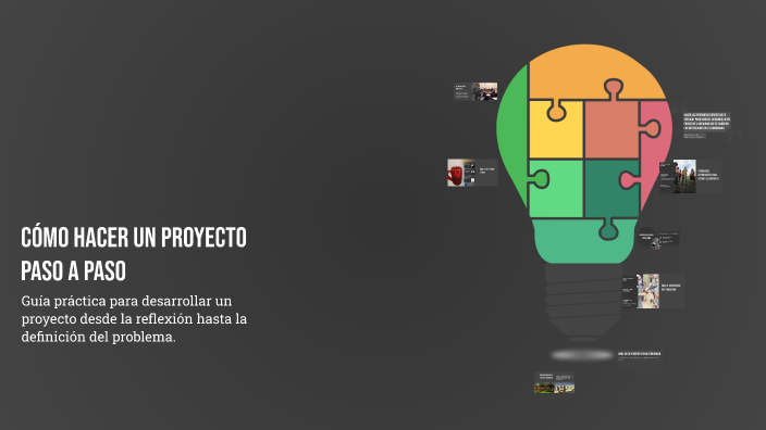 Cómo hacer un proyecto paso a paso by Mariela Lopez on Prezi