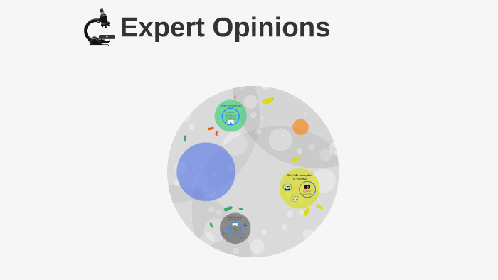 Expert opinions