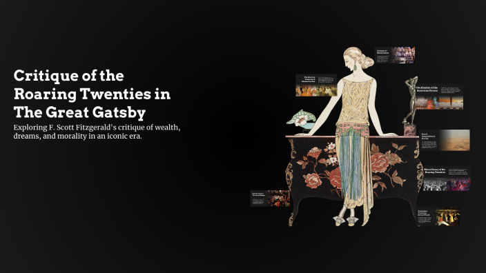 Critique of the Roaring Twenties in The Great Gatsby by milia pinna on ...