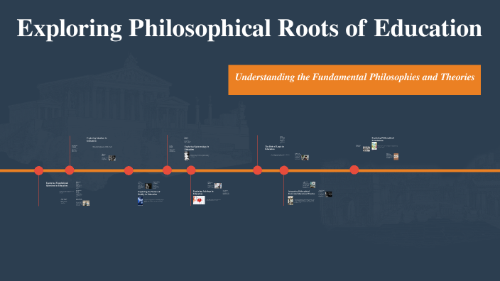Educational Roots Exploring Philosophical Roots of Education by Jenn Viñola on Prezi