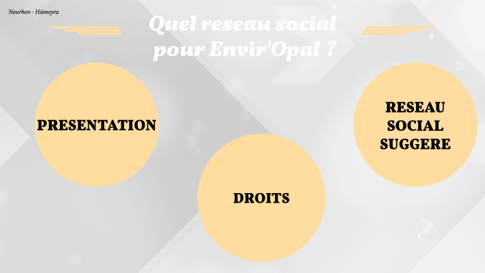 Présentation sur l'usage des réseaux sociaux by N N on Prezi