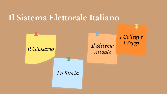 Il Sistema Elettorale Italiano By Teresa Graffi On Prezi