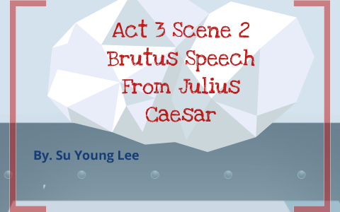 julius caesar act 3 scene 2 audio