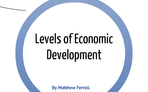 Levels of Economic Development by Matthew Ferrell