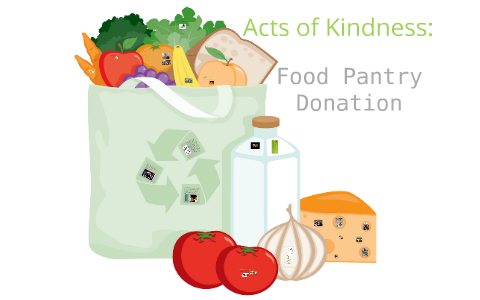 Acts Of Kindness: Food Pantry Donation By Caitlin Mckissick