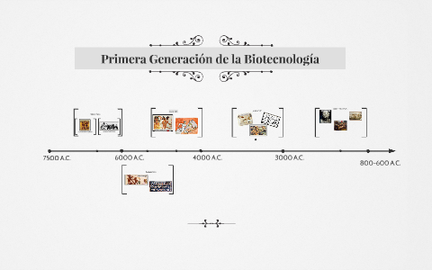 Primera Generación de la Biotecnologia by mauricio sarmiento