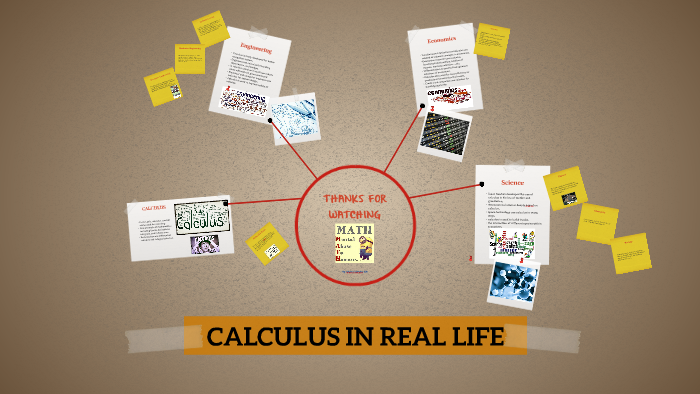 calculus in real life essay