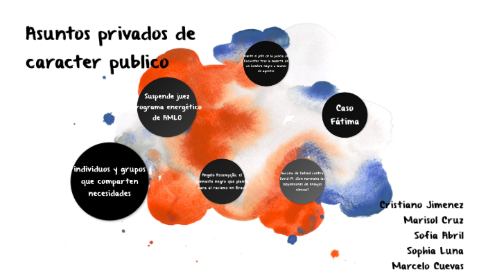 asuntos privados de caracter publico by Cristiano Jimenez on Prezi