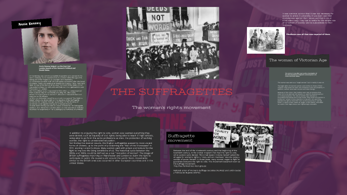 SUFFRAGETTE MOVEMENT by sofia ieropoli on Prezi